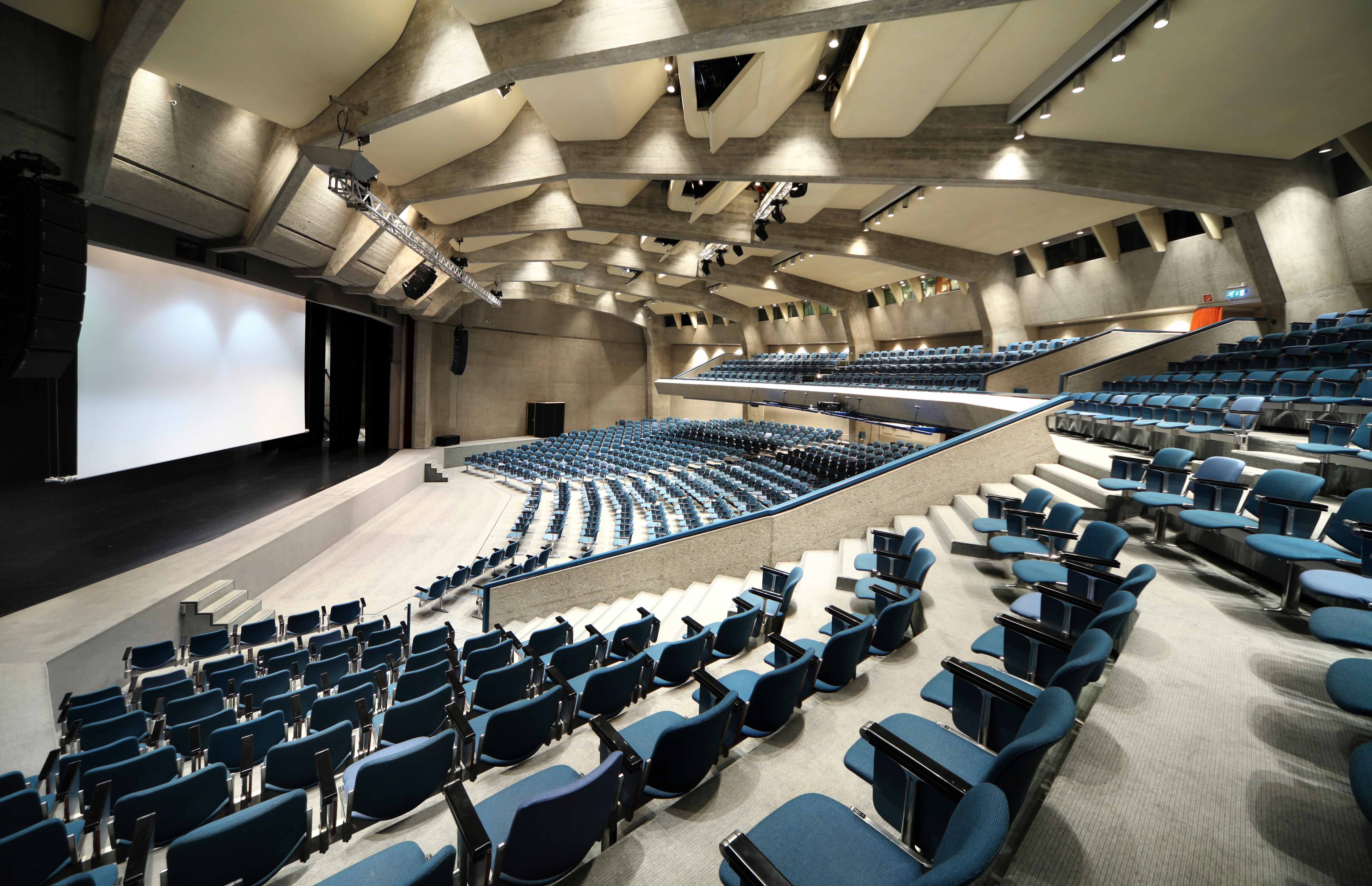 Interior of a conference room