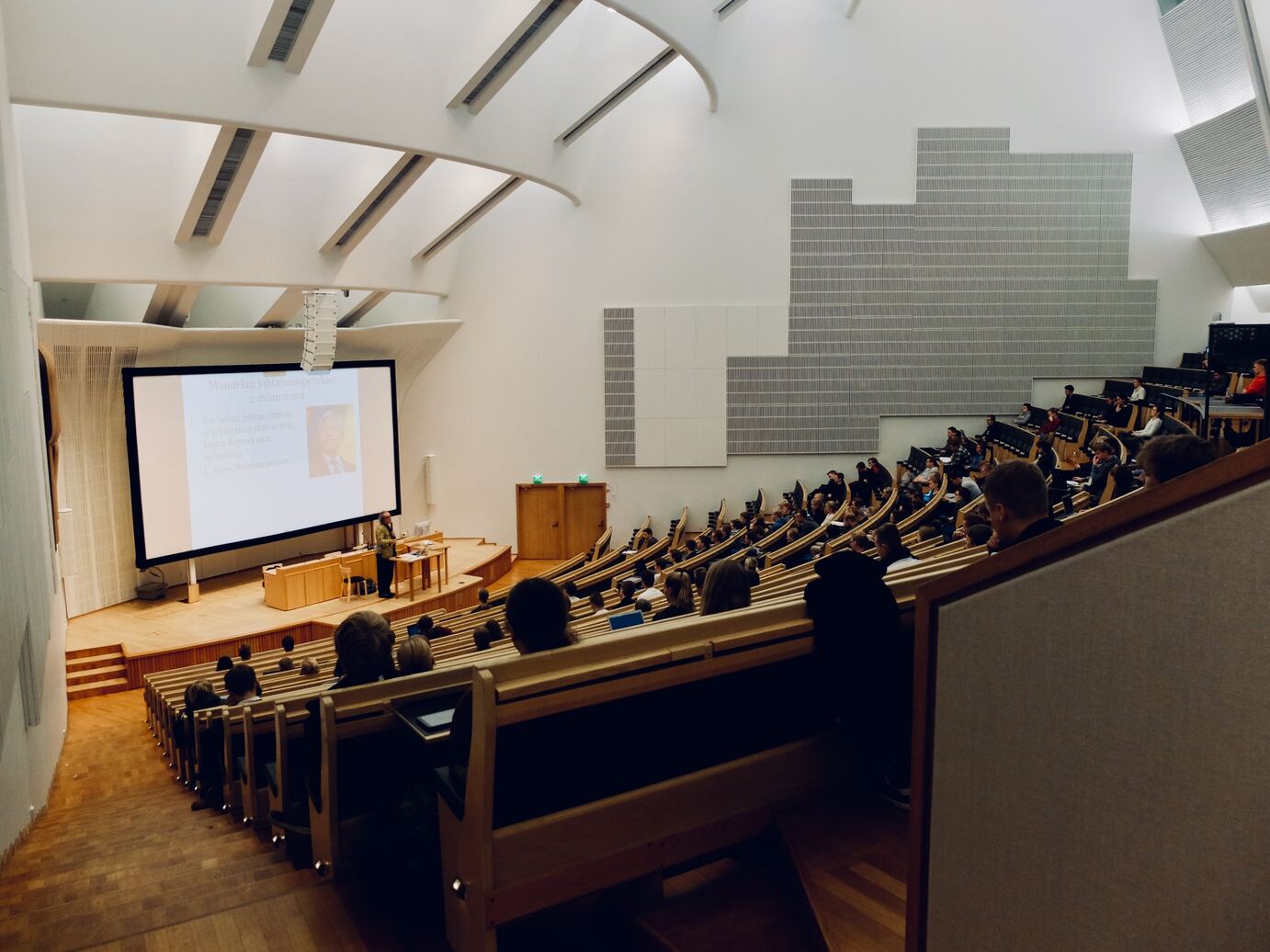 Conference auditorium