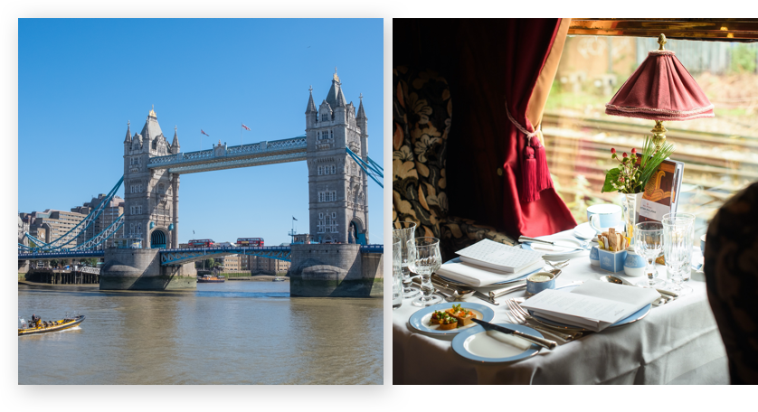 Tower of London and a train ride