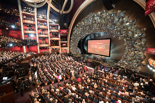 Oscars stage